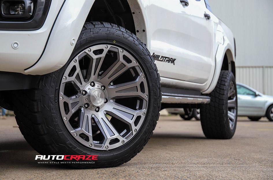 FORD RANGER AB813 TITANIUM BRUSHED